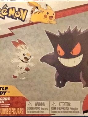 Pokémon Gengar & Scorbunny @ToyBros